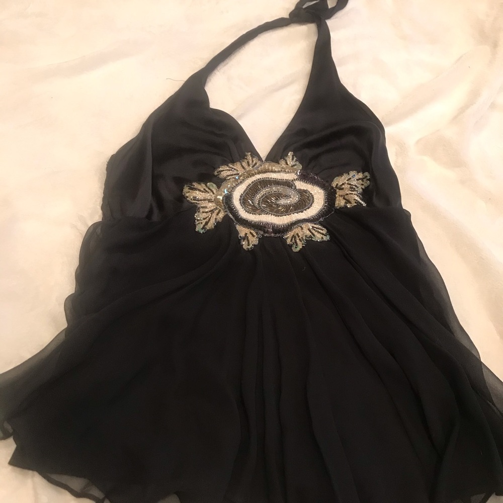 Sleeveless Halter Women Sexy Black